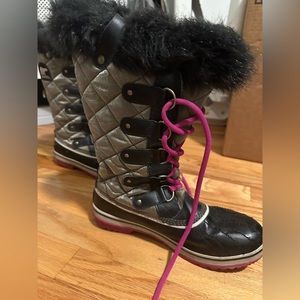 Sorel Faux Fur Snow Boots